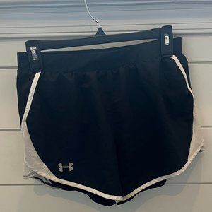 Black Under Armour active shorts